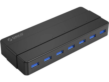 Orico Hub 7xUSB 3.0 (černý)