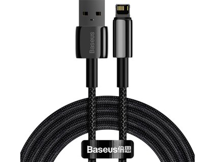Baseus Tungsten USB - Lightning cable 2.4 A 2 m black (CALWJ-A01)
