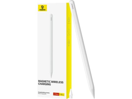 Baseus Smooth Writing 2 Overseas Edition stylus with active tip for iPad with replaceable tip - white