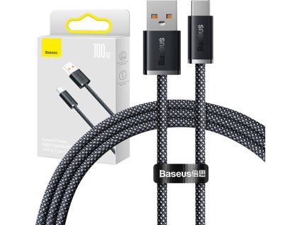 Baseus CALD000616 Dynamic Series Fast Charging Datový Kabel USB - USB-C 100W 1m Gray