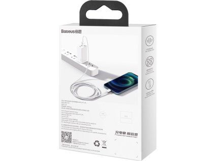 Baseus CALYS-C02 Superior Fast Charging Kabel Lightning 2.4A 2m White