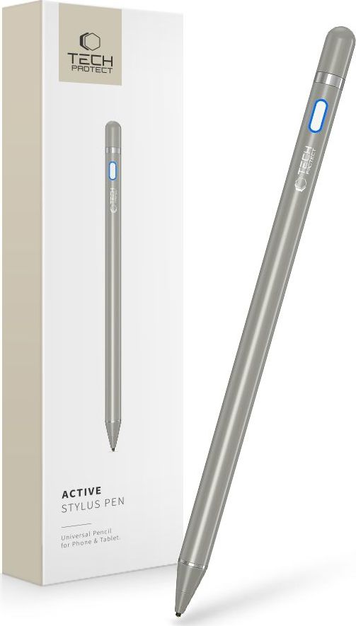 TECH-PROTECT Active Stylus Pen Titanium univerzální