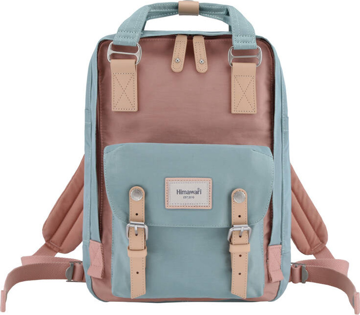 Batoh na notebook Himawari 188L-1 14'' (růžovo-modrý)