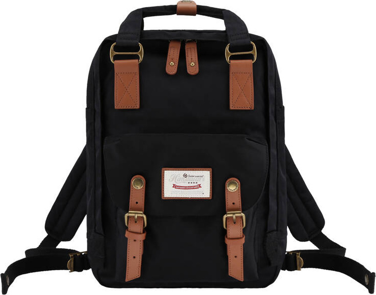 Himawari 188L černo-hnědý batoh na 14'' notebook