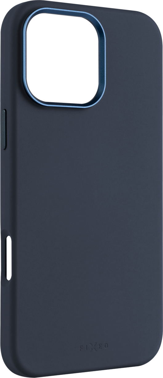 Levně Zadní kryt FIXED MagFlow s podporou MagSafe pro Apple iPhone 16 Pro Max, modrý