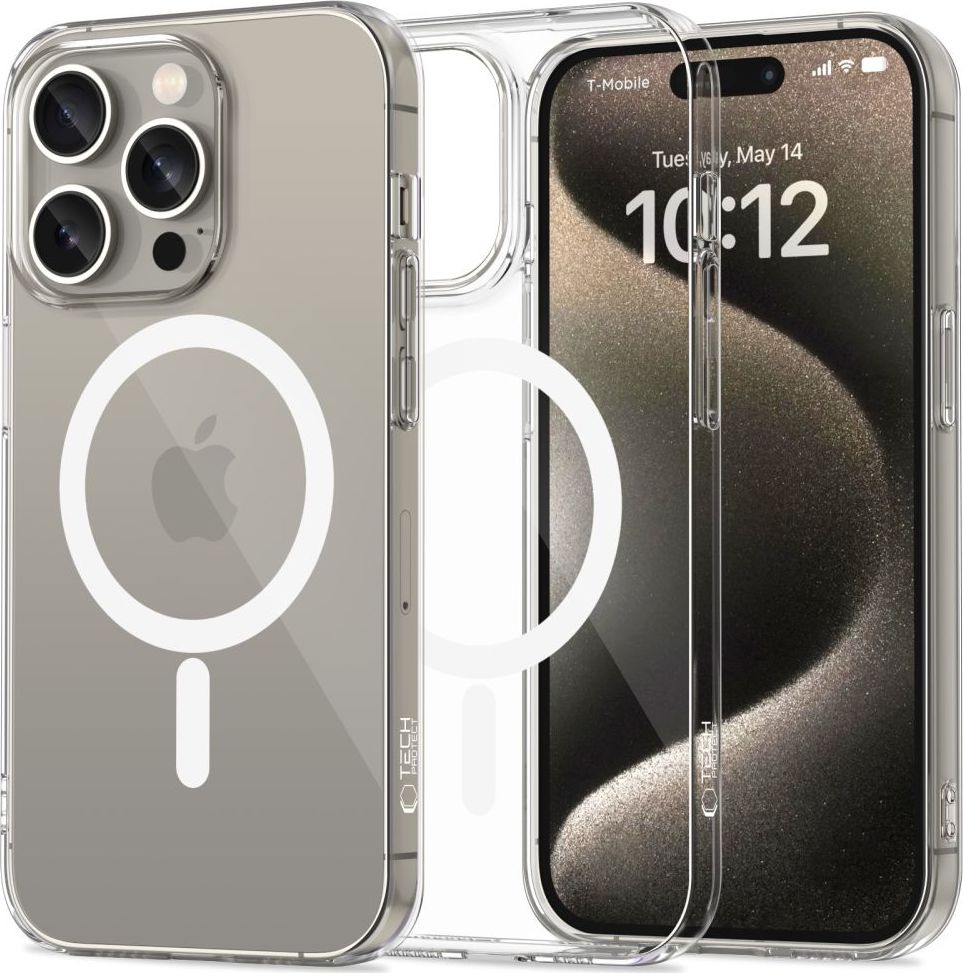 TECH-PROTECT FLEXAIR MAGSAFE IPHONE 15 PRO CLEAR