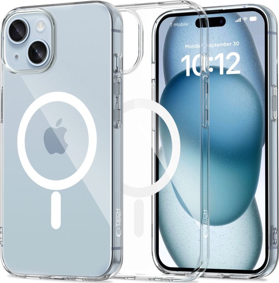 TECH-PROTECT FLEXAIR MAGSAFE IPHONE 15 CLEAR