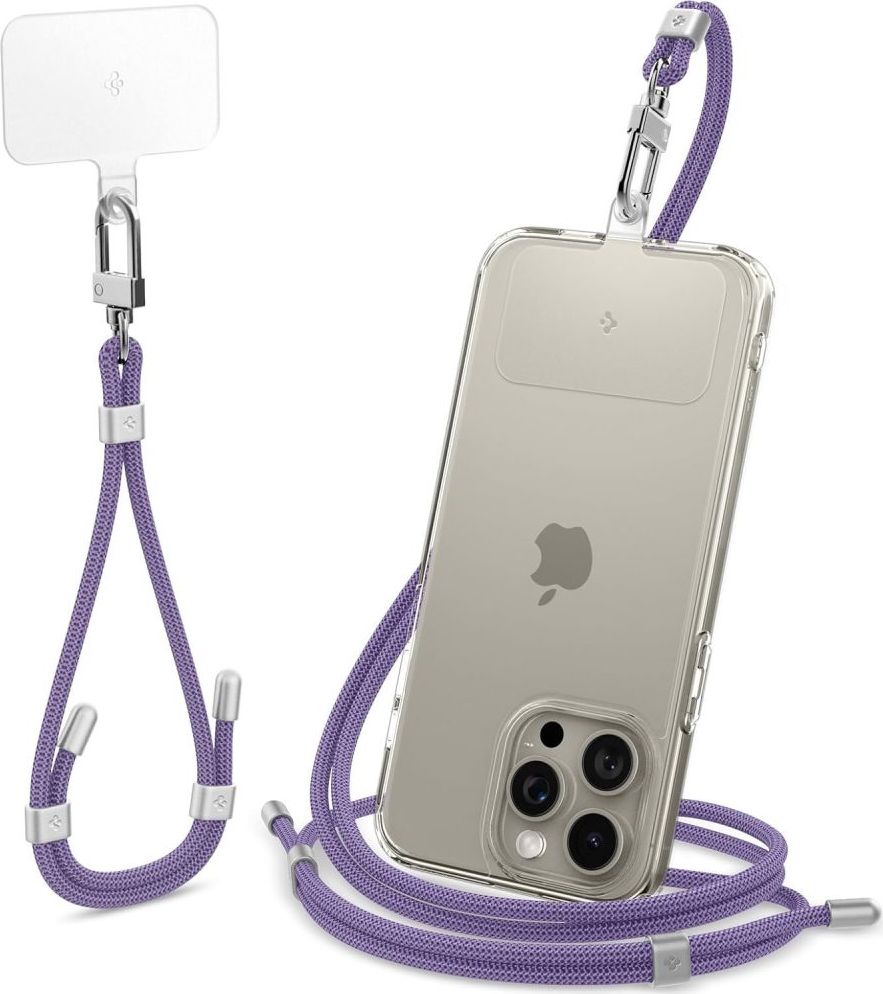 SPIGEN UNIVERSAL STRAP SET CROSSBODY & WRIST DEEP PURPLE