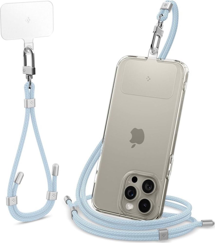 SPIGEN UNIVERSAL STRAP SET CROSSBODY & WRIST MUTE BLUE