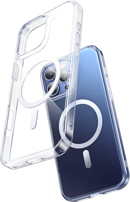 Magnetické pouzdro McDodo PC-4922 pro iPhone 16 Pro (průhledné)