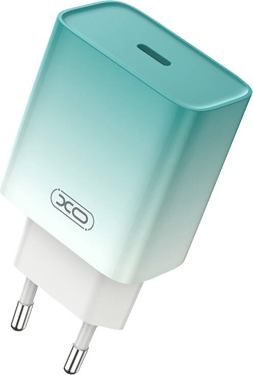 Nástěnná nabíječka XO CE18, USB-C, PD30W (modrá)
