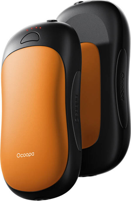 Ocoopa UT3 Pro 2x5000 mAh ohřívač rukou s funkcí powerbanky, USB-C, oranžová/černá