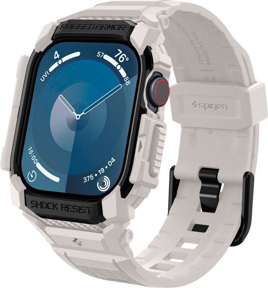 SPIGEN RUGGED ARMOR ”PRO” APPLE WATCH 10 (46 MM) DUNE BEIGE