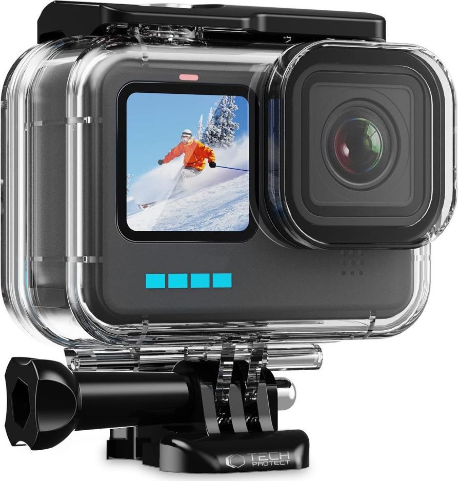 TECH-PROTECT GA200 WATERPROOF CASE GOPRO HERO 9 / 10 / 11 / 12 / 13 CLEAR