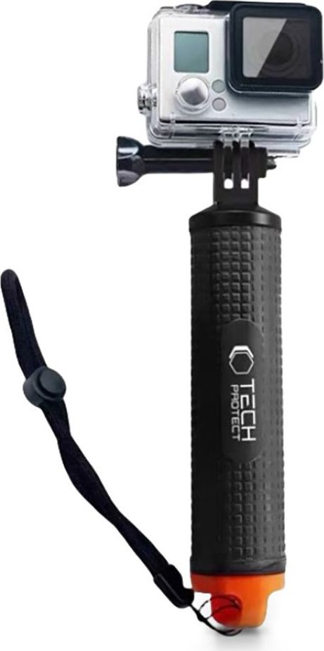 TECH-PROTECT GA100 FLOAT (plovoucí) HAND GRIP GOPRO / DJI BLACK