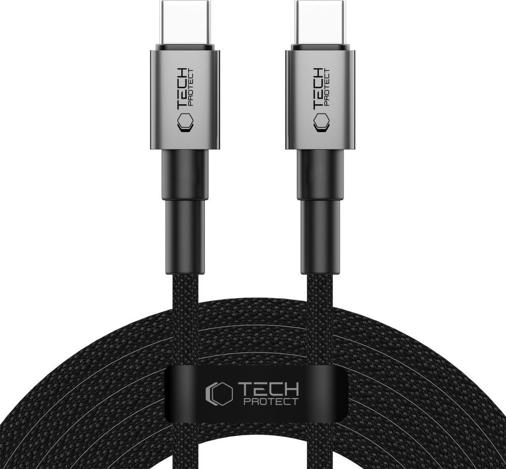 TECH-PROTECT ULTRABOOST DNA TYPE-C CABLE PD 100W / 5A 300CM IRON GREY