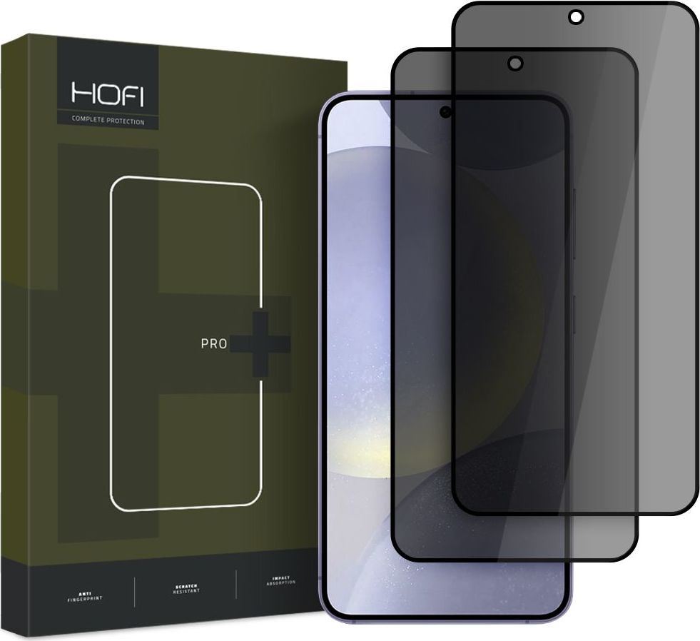 Tvrzené sklo zatmavující HOFI ANTI SPY GLASS PRO+ 2-PACK GALAXY S25 PRIVACY