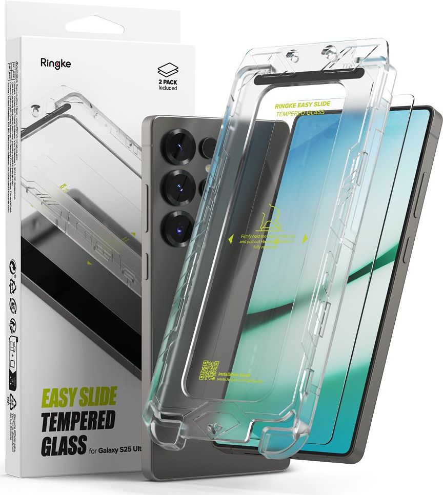 Tvrzené sklo RINGKE EASY SLIDE 2-PACK GALAXY S25 ULTRA CLEAR