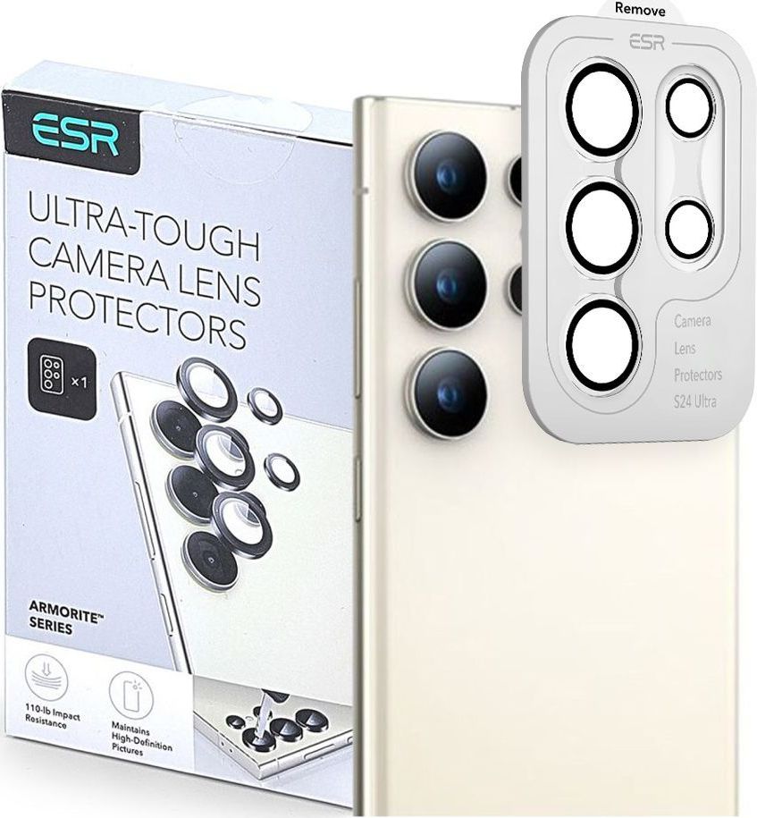 Ochranné sklo na čočku fotoaparátu ESR ARMORITE CAMERA PROTECTOR GALAXY S25 ULTRA CLEAR