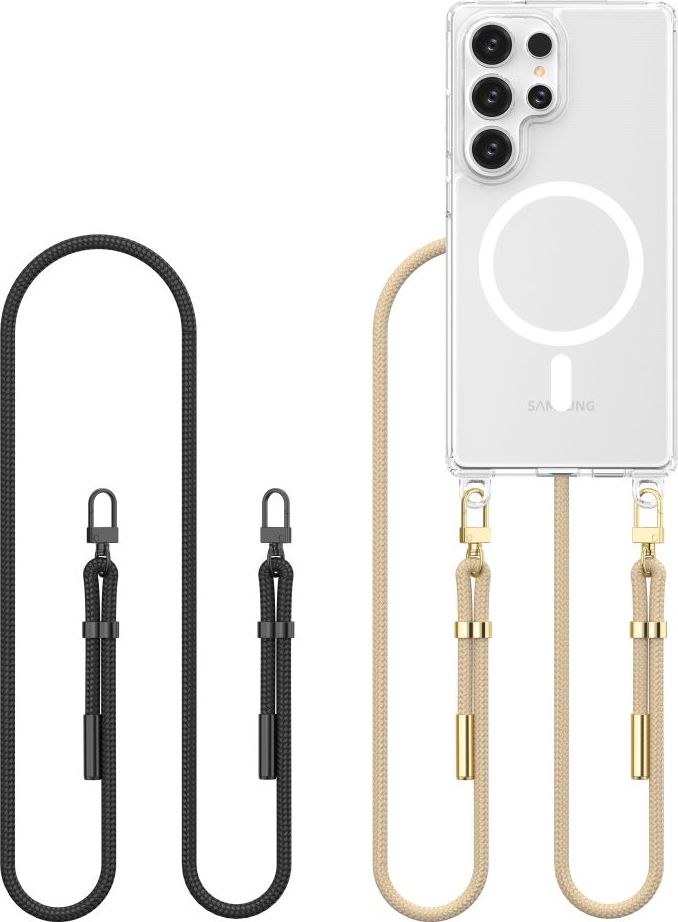 TECH-PROTECT FLEXAIR CHAIN MAGSAFE GALAXY S25 ULTRA BLACK & TAUPE