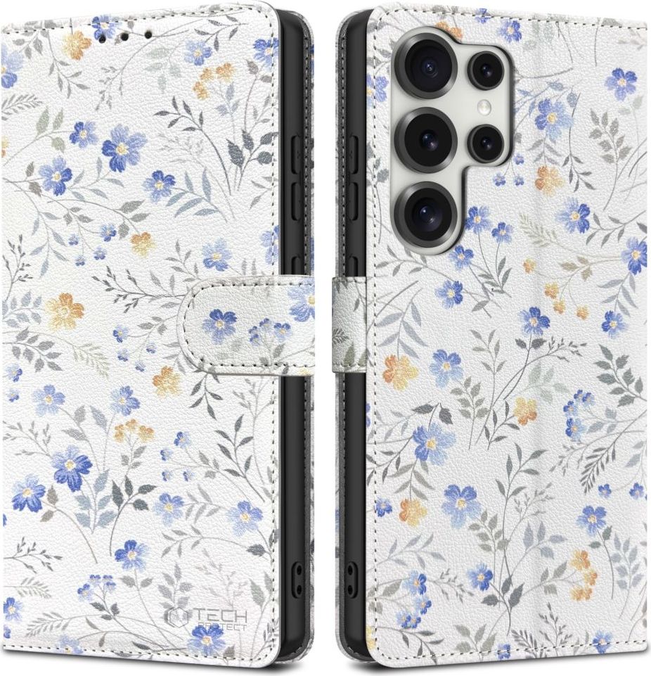 TECH-PROTECT WALLET GALAXY S25 ULTRA SPRING FLOWERS