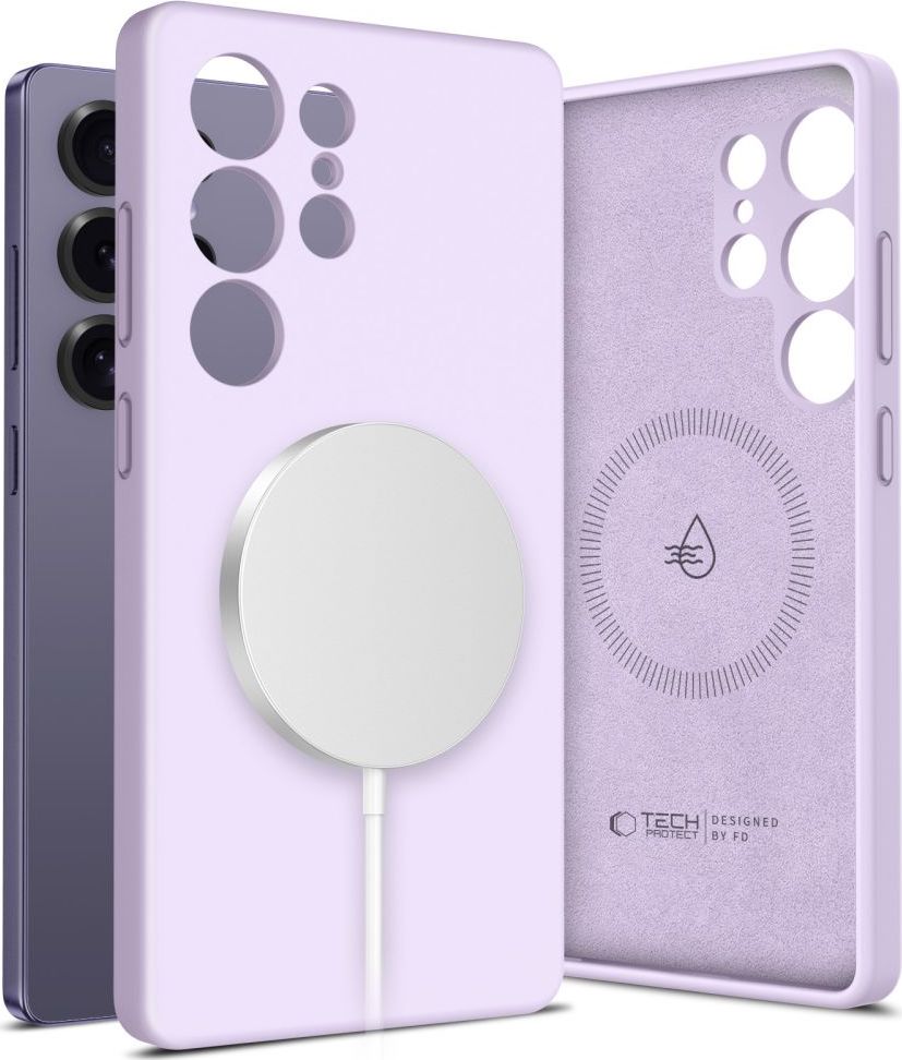TECH-PROTECT LIQUID SILICONE MAGSAFE GALAXY S25 ULTRA MAUVE