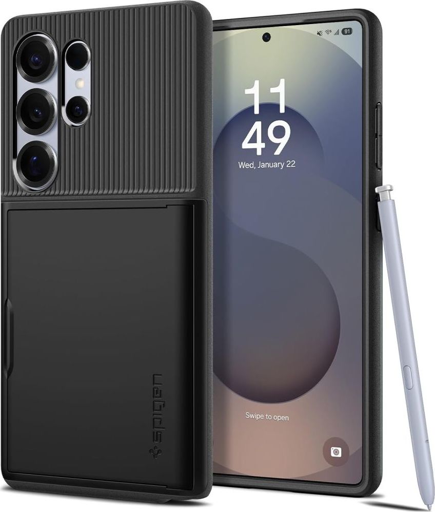 SPIGEN SLIM ARMOR CS GALAXY S25 ULTRA BLACK