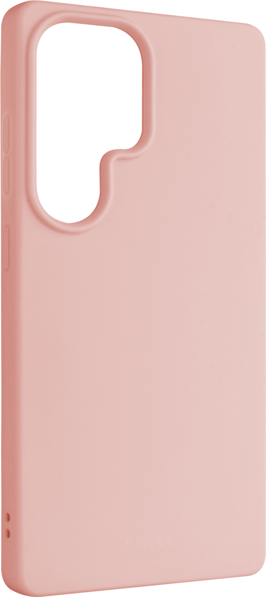 Zadní pogumovaný kryt FIXED Story pro Samsung Galaxy S25 Ultra, růžový