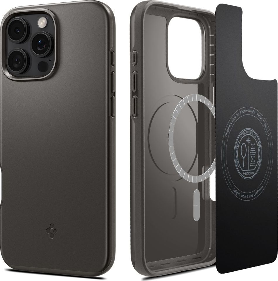 SPIGEN THIN FIT MAG MAGSAFE IPHONE 16 PRO GUNMETAL