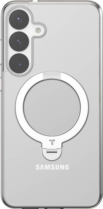 Pouzdro na telefon Torras Ostand Spin Series pro Samsung S25 (transparentní)