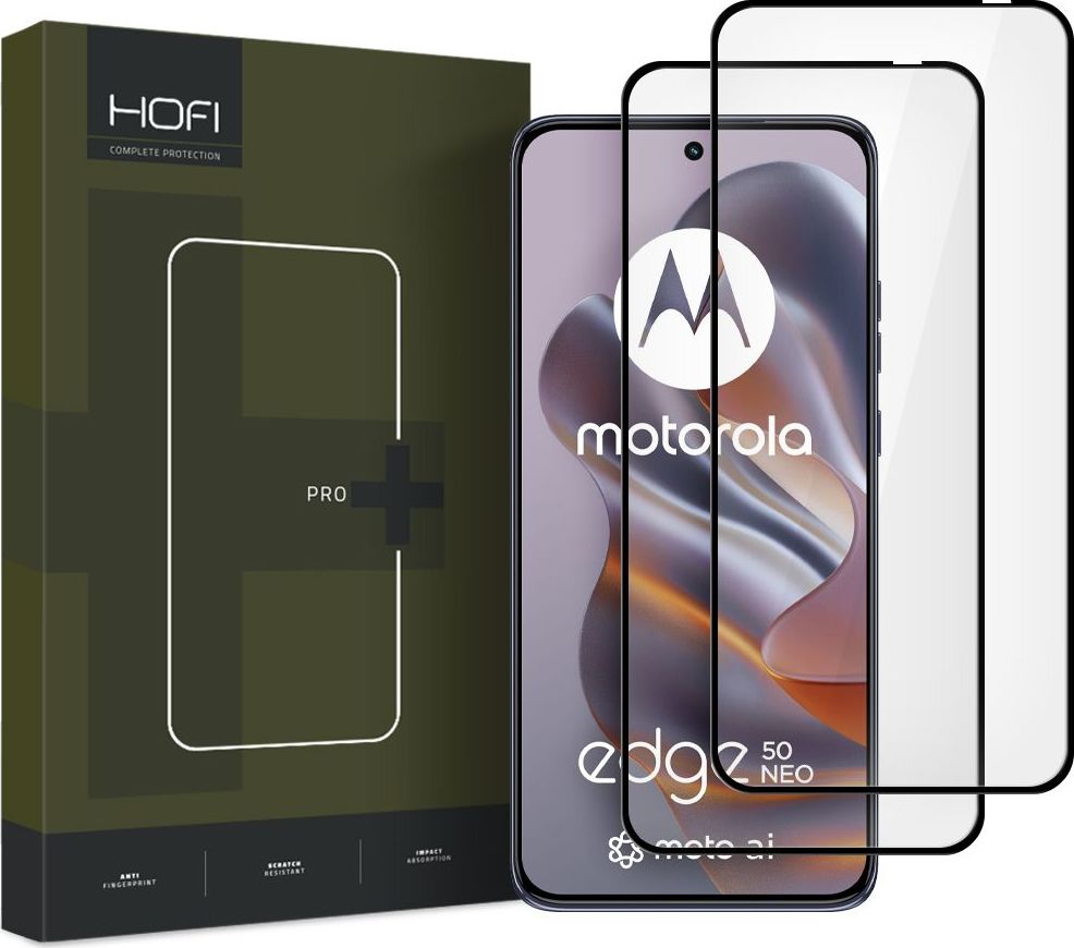 Tvrzené sklo HOFI GLASS PRO+ 2-PACK MOTOROLA EDGE 50 NEO BLACK