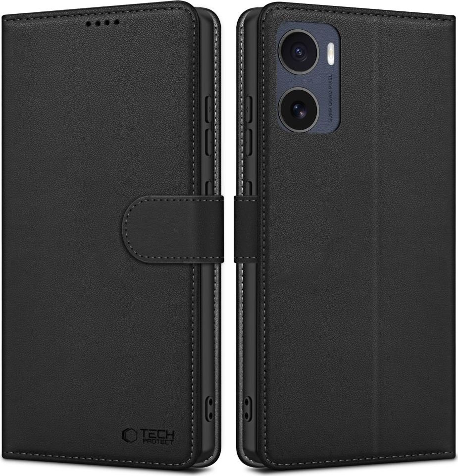 TECH-PROTECT WALLET MOTOROLA MOTO G05 / E15 MATTE BLACK