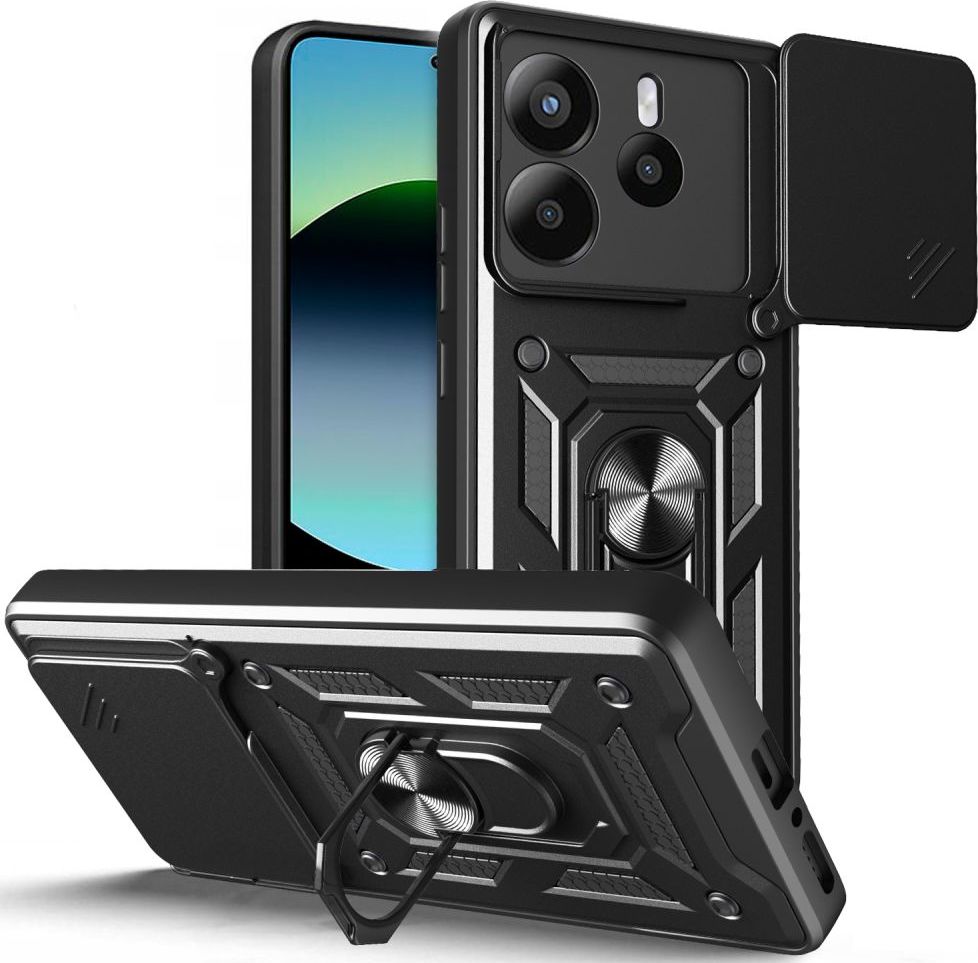 TECH-PROTECT CAMSHIELD PRO XIAOMI REDMI NOTE 14 5G MATTE BLACK