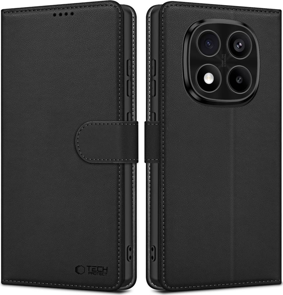 TECH-PROTECT WALLET XIAOMI REDMI NOTE 14 PRO 5G / PRO+ PLUS 5G / POCO X7 5G MATTE BLACK