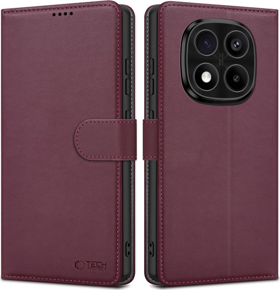 TECH-PROTECT WALLET XIAOMI REDMI NOTE 14 PRO 5G / PRO+ PLUS 5G / POCO X7 5G MULBERRY