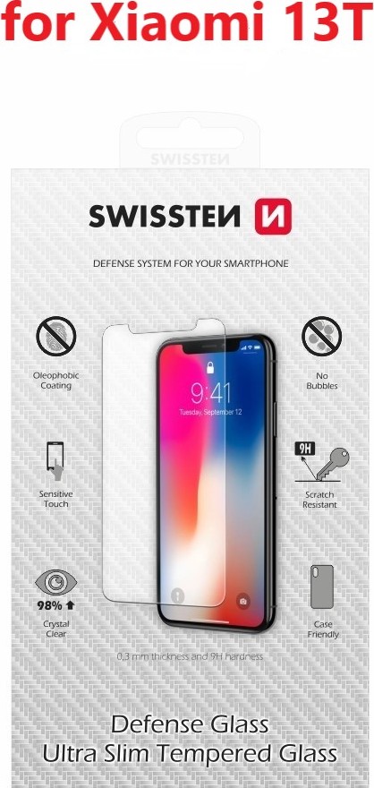 OCHRANNÉ TEMPEROVANÉ SKLO SWISSTEN PRO XIAOMI 13T RE 2,5D