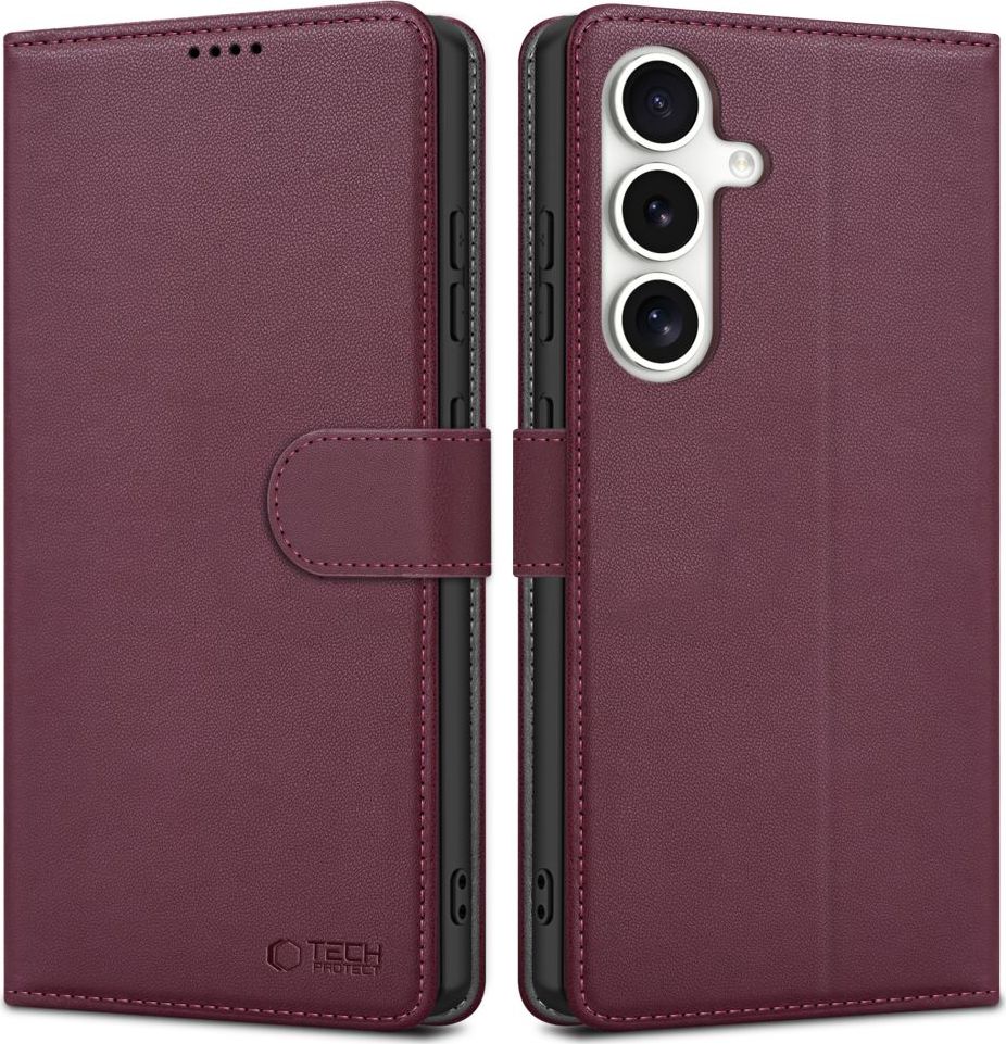 TECH-PROTECT WALLET GALAXY S25 MULBERRY