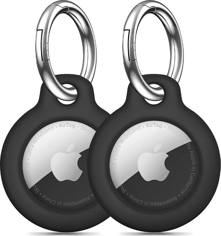 TECH-PROTECT ROUGH 2-PACK APPLE AIRTAG 1 / 2 BLACK