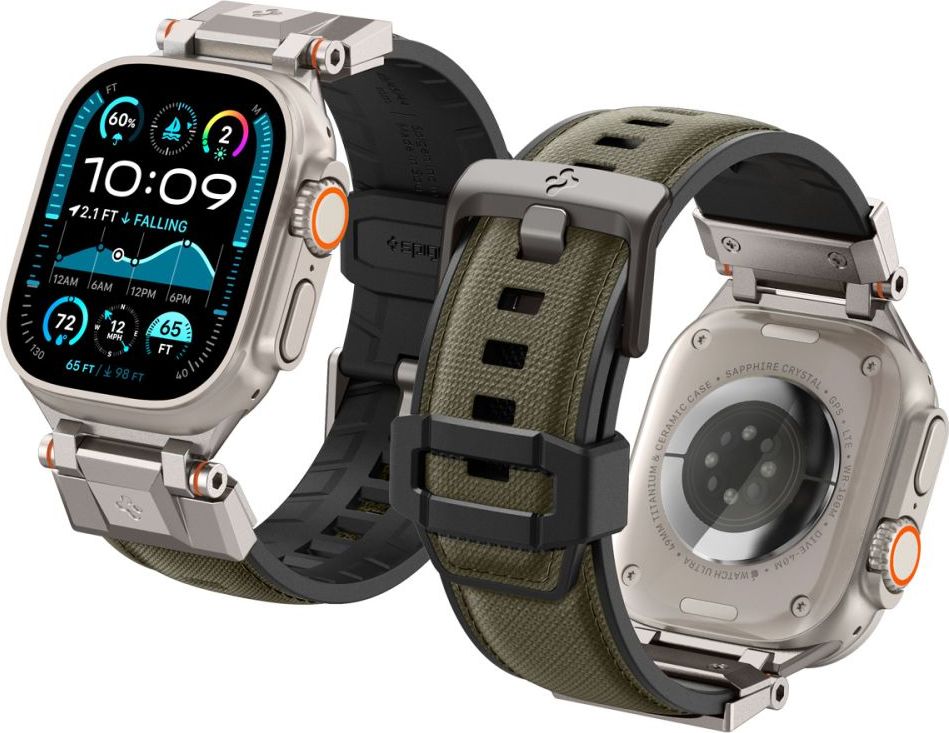 SPIGEN DURAPRO ARMOR APPLE WATCH 6 / 7 / 8 / 9 / 10 / SE / ULTRA 1 / 2 (44 / 45 / 46 / 49 MM) MILITARY GREEN