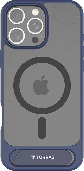 Pouzdro Torras Pstand Series pro iPhone 16 Pro (modré)
