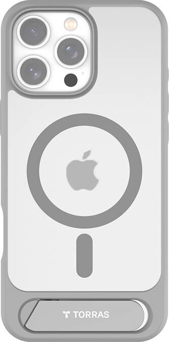 Pouzdro Torras Pstand Series pro iPhone 16 Pro Max (šedé)
