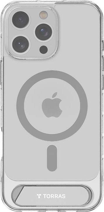Pouzdro Torras řady Pstand pro iPhone 16 Pro Max (průhledné)