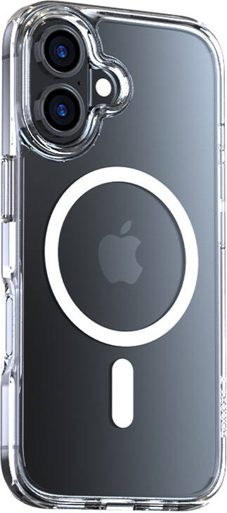 Pouzdro Torras Diamond-Mag Series pro iPhone 16 Plus (transparentní)