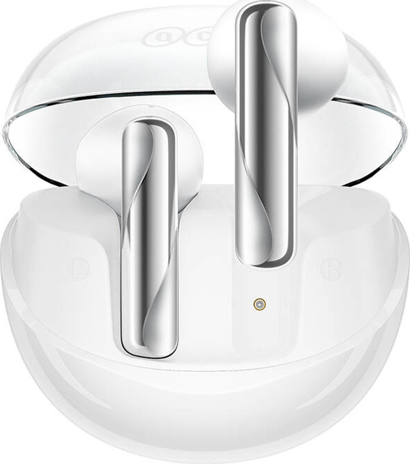 Sluchátka TWS QCY AilyBuds Clear T32 (bílá)
