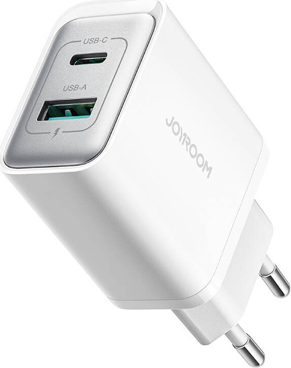 Joyroom TCF15 Dual-Port (A+C) 30W nabíječka (bílá)