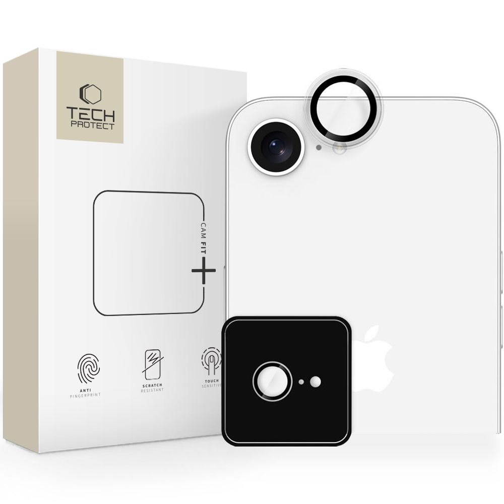 Ochranné sklo na čočku fotoaparátu TECH-PROTECT CAMRING FIT+ IPHONE 16E CLEAR