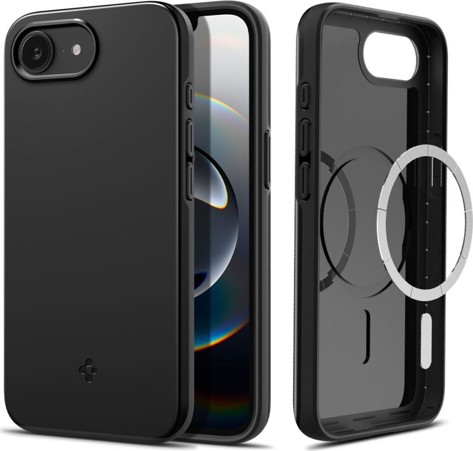 SPIGEN THIN FIT MAG MAGSAFE IPHONE 16E BLACK