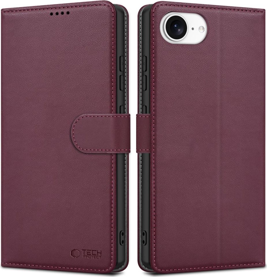 TECH-PROTECT WALLET IPHONE 16E MULBERRY