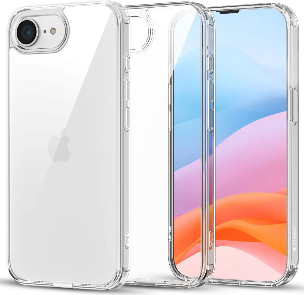 TECH-PROTECT FLEXAIR HYBRID IPHONE 16E CLEAR