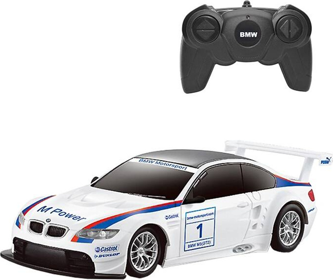 RASTAR R/C 1:24 BMW M3 dálkově ovládané RC auto (bílé)